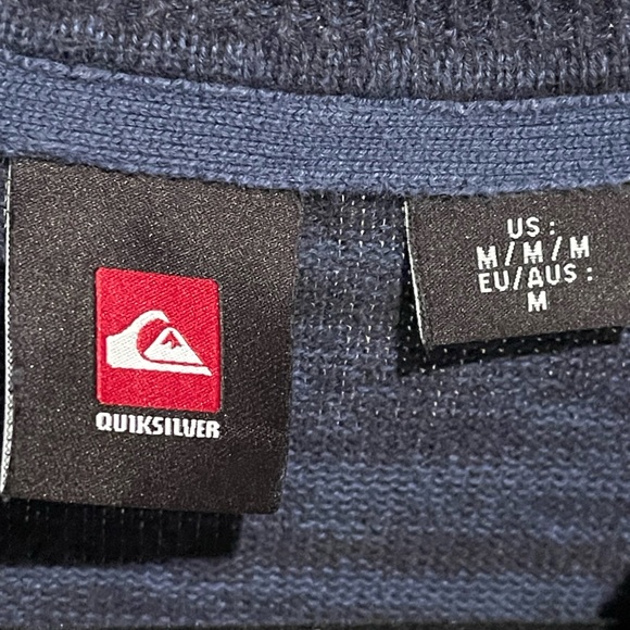 Quiksilver Surf Skate Pullover Sweater Size M UNISEX - Picture 2 of 6